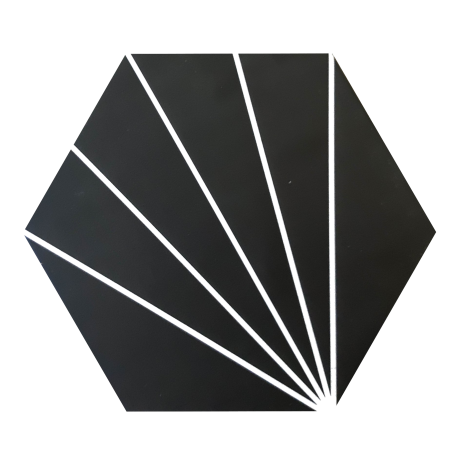 GẠCH BÔNG MEN GỐM LỤC GIÁC GHEXM 26096